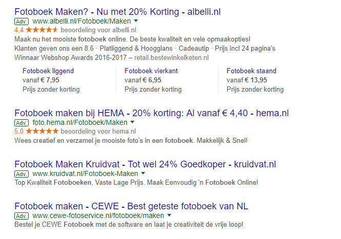 CTA adwords